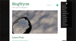 Desktop Screenshot of blogwyrm.com